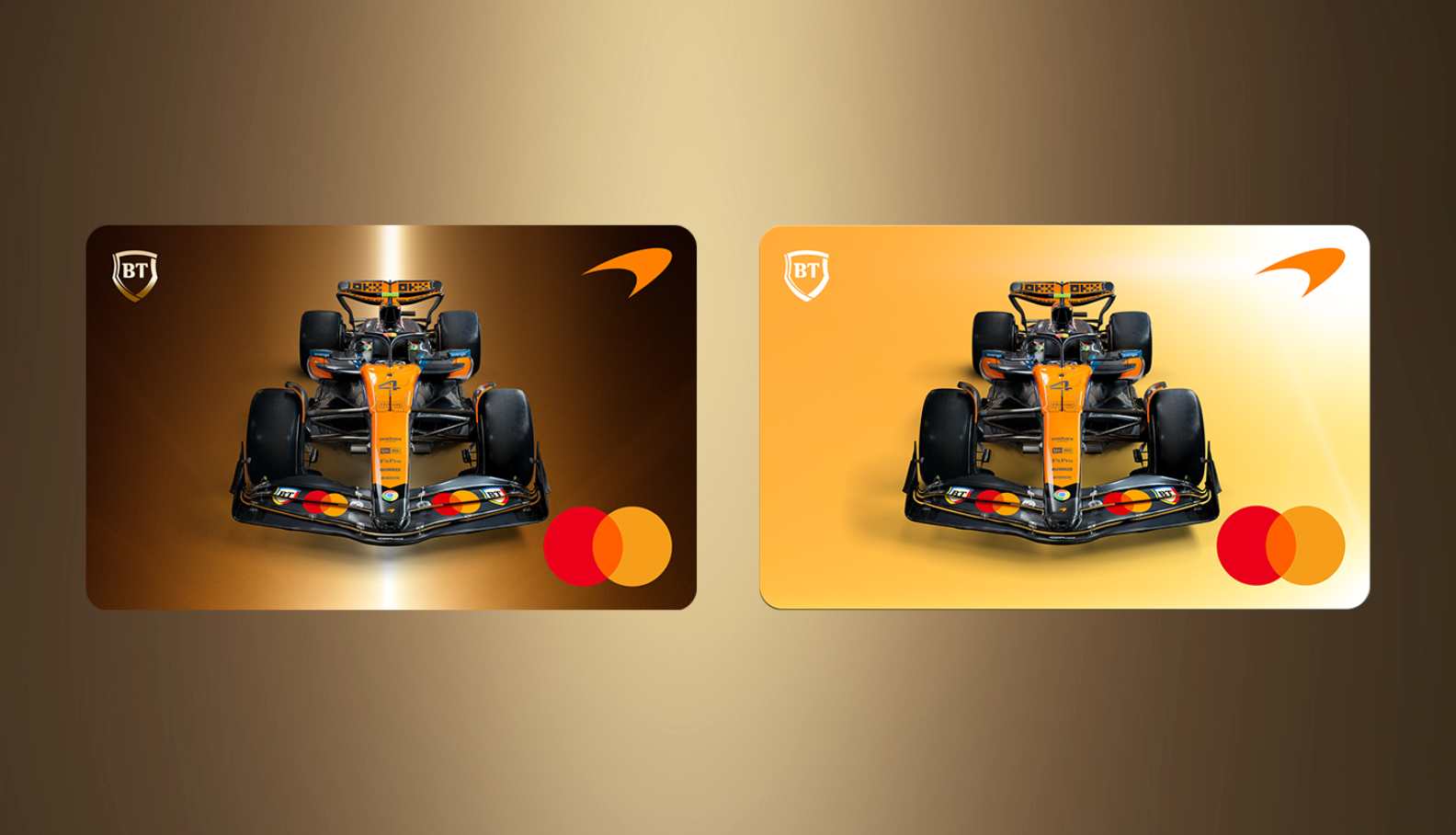 Перші у світі картки у партнерстві з командою McLaren Formula 1 Team Перші у світі картки у партнерстві з командою McLaren Formula 1 Team