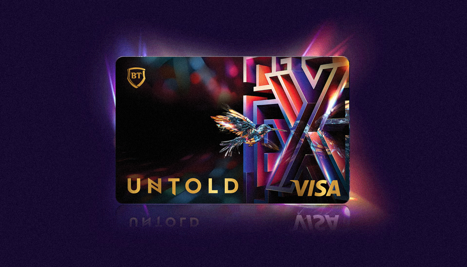 Оплачуйте з магією з карткою BT Visa UNTOLD UNTOLD